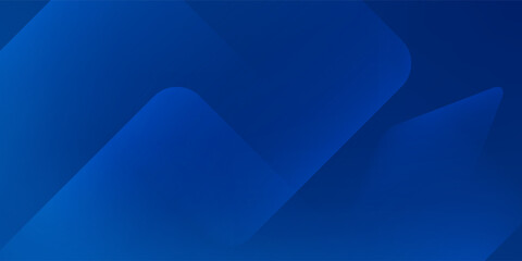 Obraz premium Corporate Blue Geometric Background with Cutting Edge Technology Gradient and Digital Network Elements. Suit for banner, web, brochure, pamflet and presentation