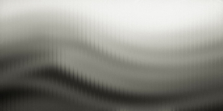 A grayscale abstract background with a wavy pattern and a gradient of light to dark tones