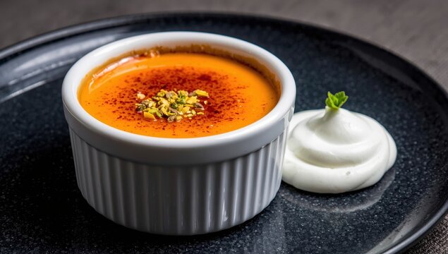 Roasted Sweet Potato Custard or Ubi Panggang Brulee