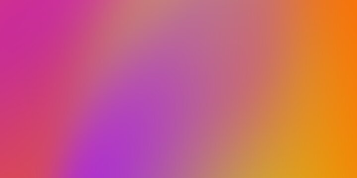 Vibrant abstract gradient background featuring smooth color transitions from magenta pink through purple tones to bright orange yellow.