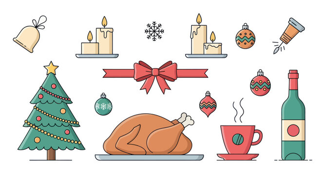 Roasted Turkey on a Plate.