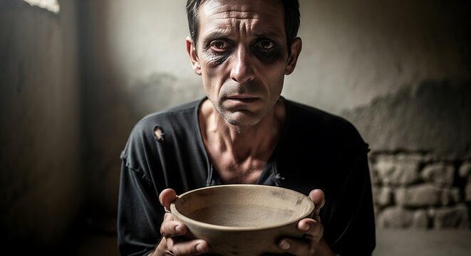 Desperate Plea - A Mans Struggle with Poverty and Hunger.