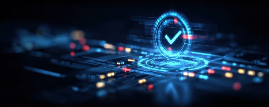 The digital certificate represents approval following an assessment and validation for verification of a standard for quality excellence.