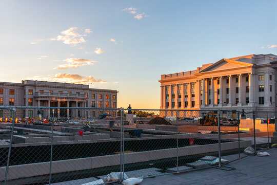 Capitol Park at Capitol Hill, Salt Lake City, UT, under renovation