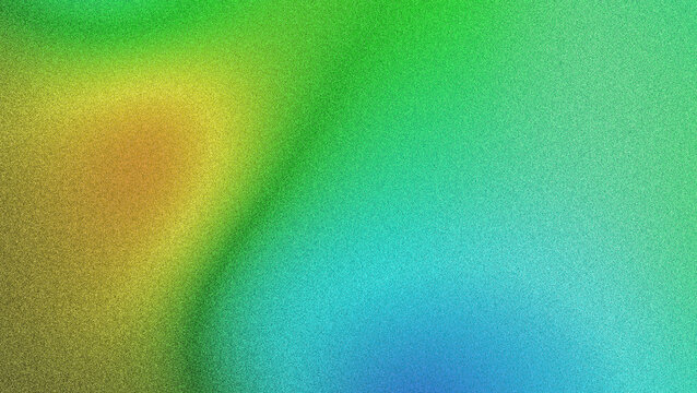 Abstract flowing gradient background with warm and cool color transitions and subtle grain texture
