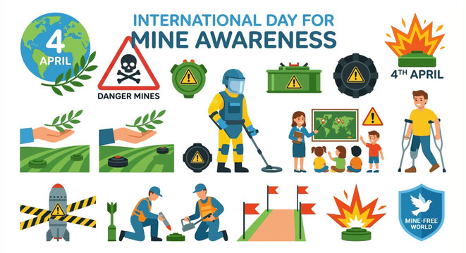International day for mine awareness and the impact of landmines