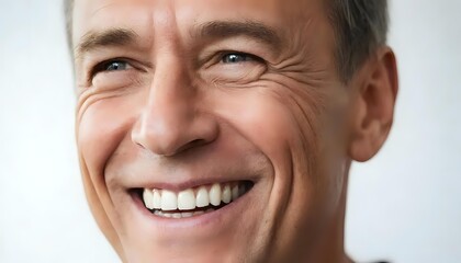 Naklejka premium A happy person