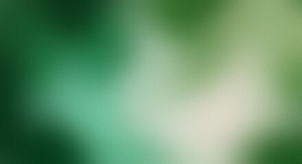 Fototapeta premium Soft gradient blend of green hues fading into a bright light source illustration