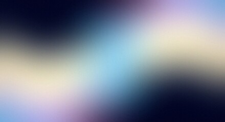 Obraz premium Gradients of tranquility blending into a serene cosmic atmosphere illustration