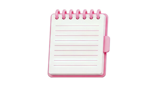Pink Spiral Notebook
