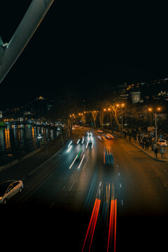 traffic at night