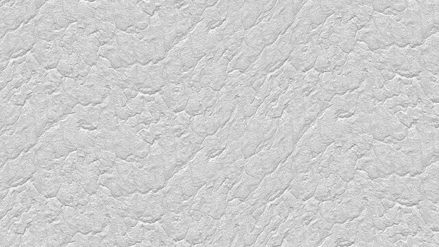 White Textured Plaster Wall Background with Abstract Organic Surface Pattern
