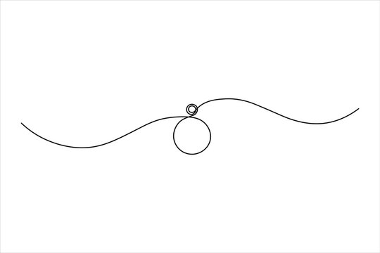 Elegant one-line art of a wedding ring with a flowing, wavy path. Minimalist, thin-stroke design for luxury branding, bridal invitations, and jewelry logos.