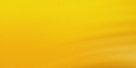 Obraz premium Bright yellow textured background with smooth gradient transition