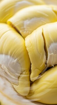 Close-up of Fresh Durian Fruit.