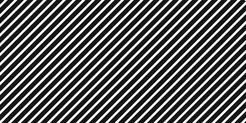 Obraz premium Black and white diagonal stripe pattern