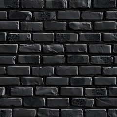 Obraz premium Dark Grey Brick Industrial Texture Background