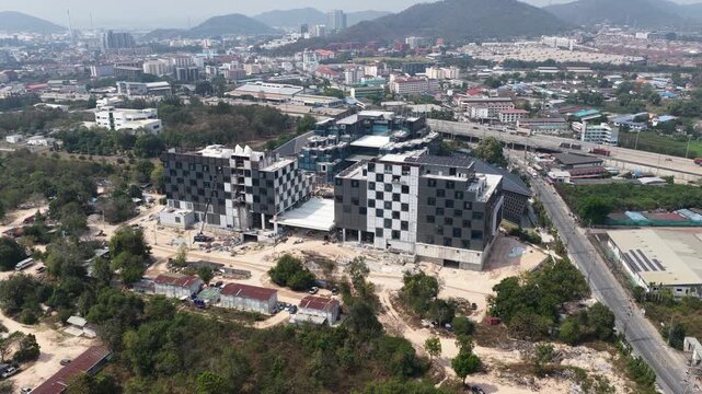 IoT Innovation Building Construction in Si Racha Thailand