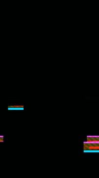 Vertical 4K Glitch Pulse Glitch Transition Effect Overlay