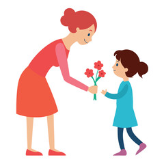 Fototapeta premium a-heartwarming-scene-of-a-young-child--approximate (2).eps