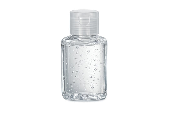 Hand sanitizer gel bottle for hygiene and protection