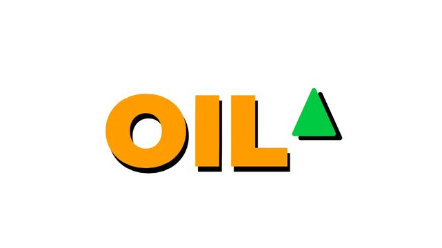 oil up arrow symbol icon Global energy crisis Soaring oil prices spark widespread economic concerns, reflecting volatile market conditions and an uncertain future for fossil fuels
