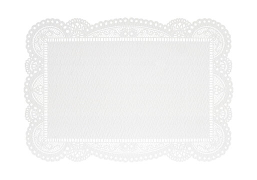 White Paper Lace Doily for Retro Cafe and Restaurant Table Setting-300dpi-