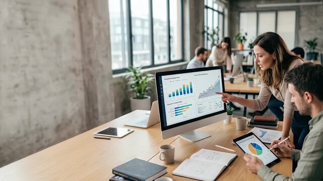 Exhibit refined startup market insights imagery highlighting detailed entrepreneurial analysis competitive funding trends market opportunity evaluation strategic growth forecasting premium photo stock