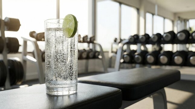 Low carb sour in a gym