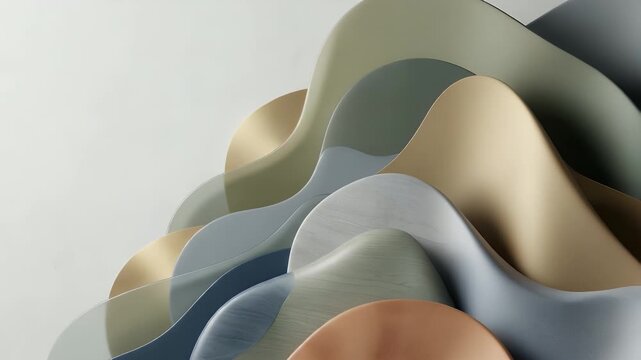 Refined wallpaper design featuring minimalist abstract visuals inspired by sustainable wealth strategies with broad empty space for academic overlays supporting advanced asset management longterm grow