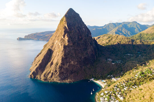 Explore the majestic Pitons and vibrant coastline of Soufriere in Saint Lucia's Caribbean paradise