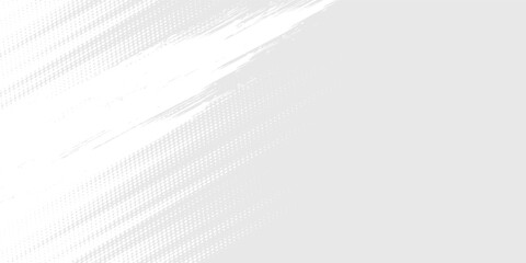 Obraz premium Dot white gray wave light technology texture background. Abstract big data digital concept. eps 10