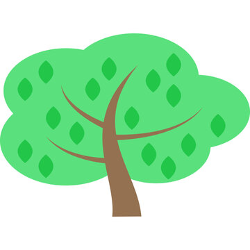 Abstract tree vector illustration in eps 10. Green tree on the meadow, https://docs.google.com/document/d/1ChmqXZosPrqqcBHJ9KWEuS4A2oZDWTV-/edit?pli=1illustration.