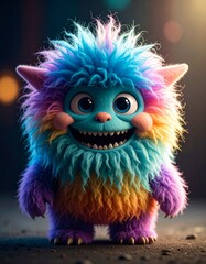 Naklejka premium monster