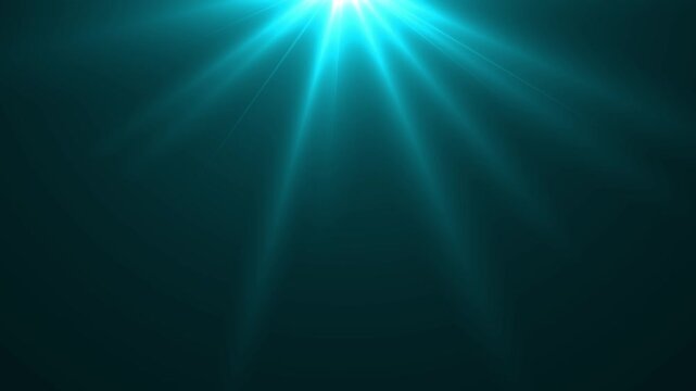 Cyan Ethereal Downlight