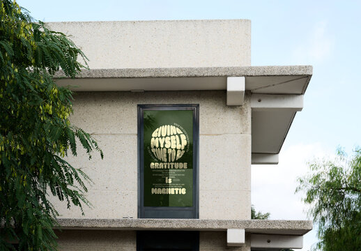 Vinyl Window Design Mockup