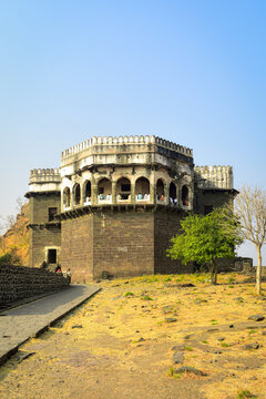 Daulatabad Fort, also known as Devagiri, is a 12th-century, impregnable hill fortress near Aurangabad, Maharashtra 