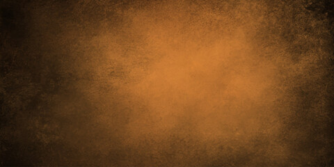 Obraz premium Ancient vintage brown parchment paper with a dirty antique wall texture and a dark aged grunge background design