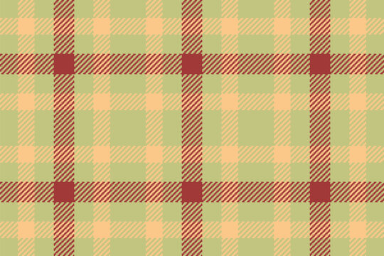 Variety texture background plaid, merry check tartan vector. Arabic seamless textile pattern fabric in lime and orange colors.