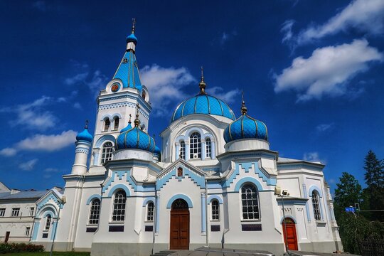 St.Simeon and St.Ann Orthodox Cathedral in Jelgava, Latvia