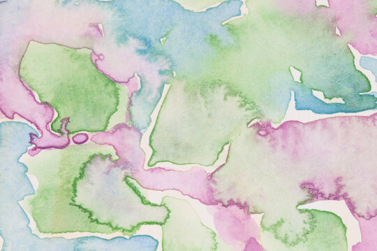 Soft blended watercolor texture background