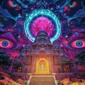 サイケデリックトランスビジュアルループ