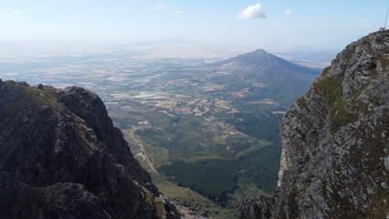 Naklejka premium Mountain Top View