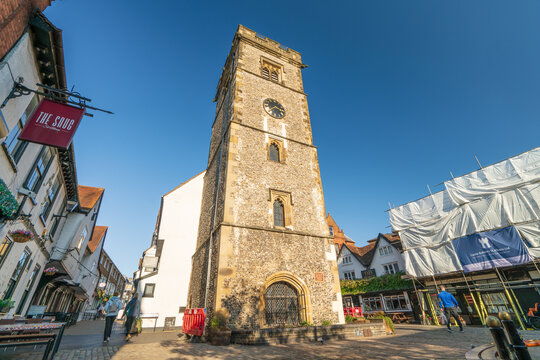 Clock Tower of St. Albans. Constructed between 1403 and 1412 believed to have been completed in 1405. It has been claimed to be the only rema