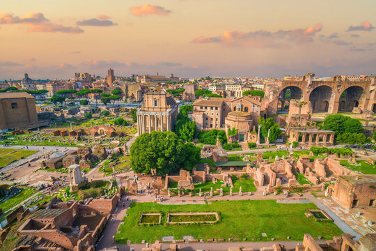 Roman Forum in Rome, Italy