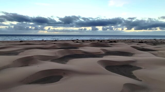 Drone Dunas de Maspalomas sunrise LUT 02