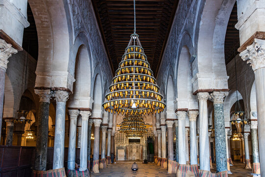 Beautiful Kairouan Grand Mosque, Tunisia