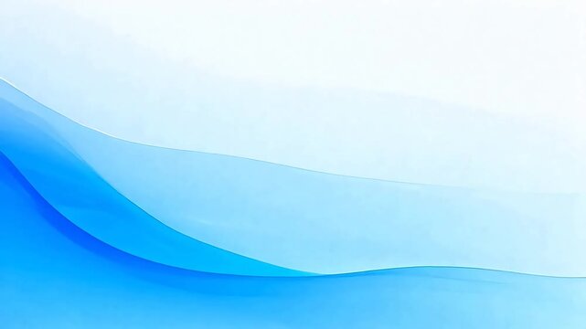 Abstract blue wave design