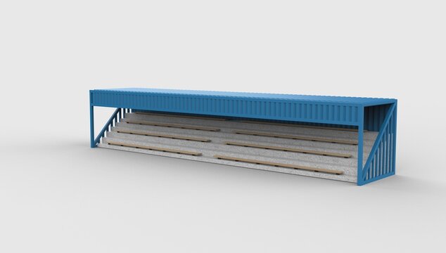 Tribunes 3D model