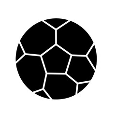 Fototapeta premium Soccer Ball Silhouette